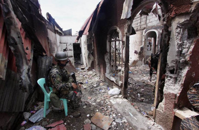a year later enduring pain after rebel attack on philippine city