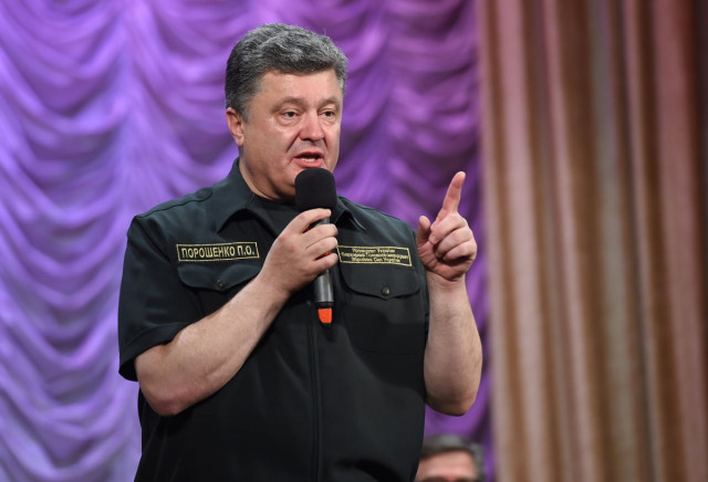 poroshenko says impossible to win conflict by military means alone poroshenko says impossible to win conflict by military means alone