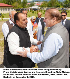 nawaz offers india assistance to tackle floods in kashmir