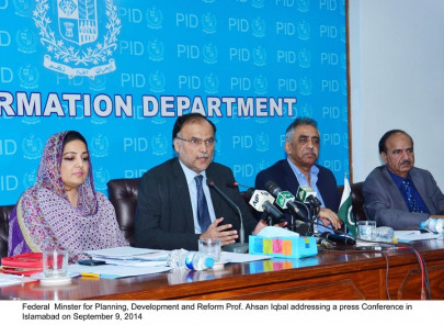 islamabad sit ins have cost the economy rs1 trillion claims ahsan iqbal