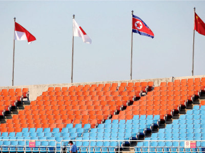 participating nations flags taken down