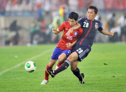 asian games japan s korea politics to spill over football