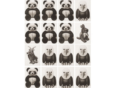 playing with motifs artists employ recurring elements to express ideas using silkscreen prints and etchings