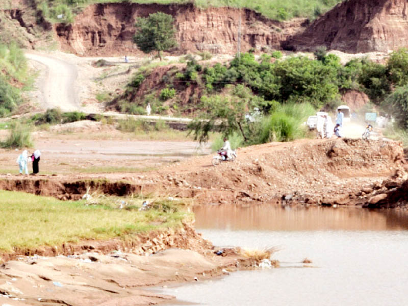 floods 2014 rain wreaks havoc in rawalpindi outskirts