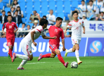 asian games north korea off to flying start