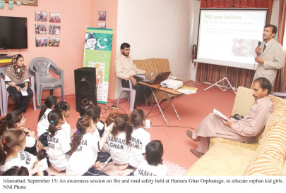 awareness session importance of fire road safety stressed