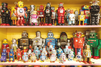 toy collection plastic crack