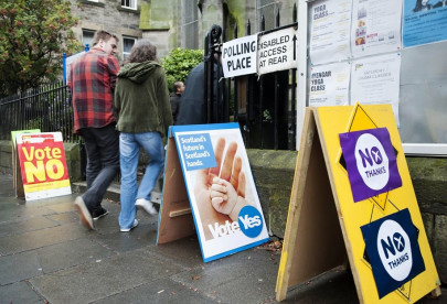 stay or go scotland votes on independence from britain