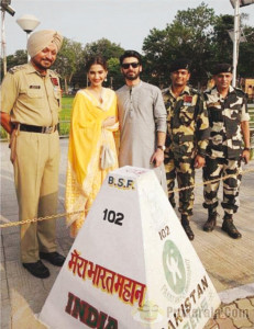 100happydays fawad sonam visit wagah 100happydays fawad sonam visit wagah