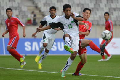 pakistan football loses asian games opener