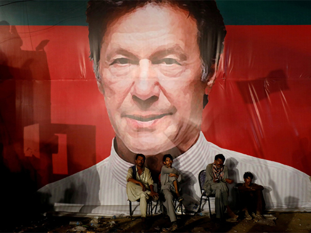 a campaign rally for imran khan 039 s pakistan tehreek e insaf in karachi on sunday july 22 2018 photo reuters