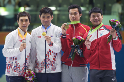 s korea lead the way with 13 medals