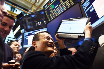 breaking a record alibaba raises 25 billion through ipo