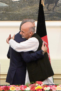 election row ends enter the new afghan president