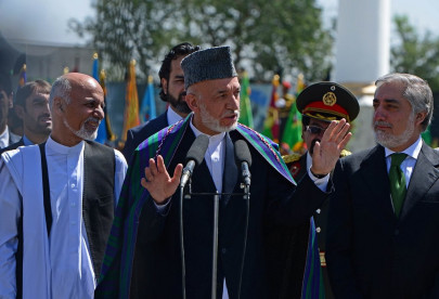 karzai slams us pakistan in farewell speech