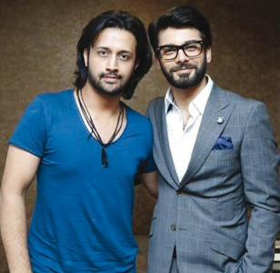 100happydays atif aslam and fawad khan 100happydays atif aslam and fawad khan