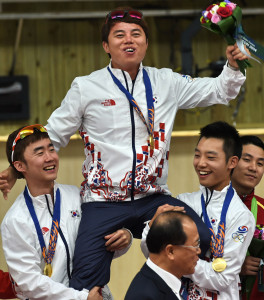 mongolia bags first asiad shooting gold