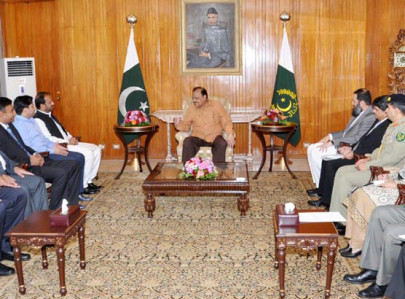 president stresses on efforts for economy