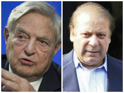 nawaz meets philanthropist george soros