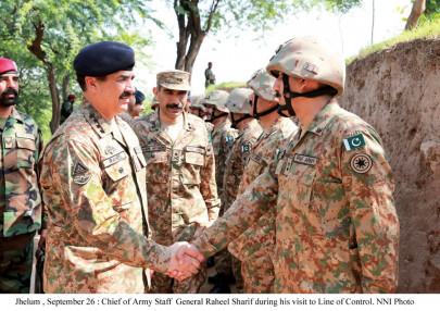 frontline visit army chief vows effective response to loc provocation