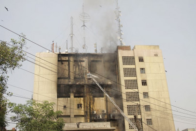 feel the heat aftermath of ptcl building fire yet to be overcome feel the heat aftermath of ptcl building fire yet to be overcome