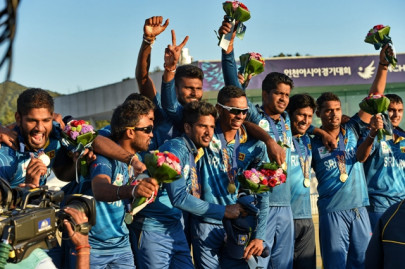 afghanistan denied as sri lanka grab cricket gold