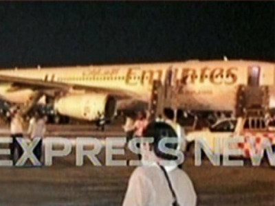 safe evacuation smoke in cockpit forces plane off runway