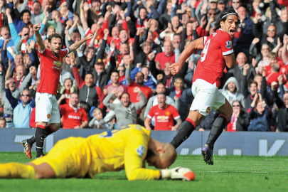 english premier league falcao de gea keep united on track