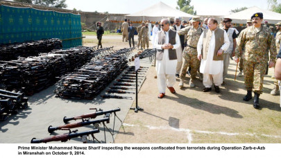 war against militants in north waziristan is being won nawaz war against militants in north waziristan is being won nawaz