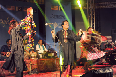 daniel pearl world music day message of harmony resonates at lok virsa