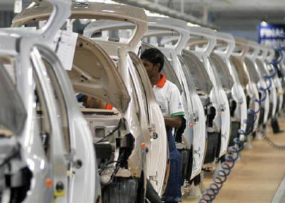 china s auto sale growth hits bump