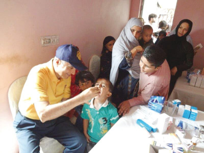 polio and political will one without the other