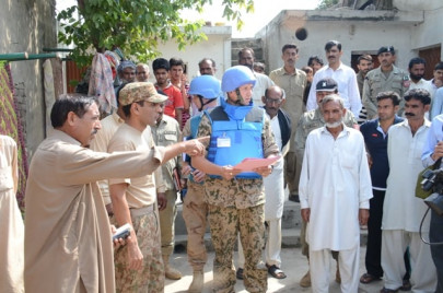un observers visit working boundary