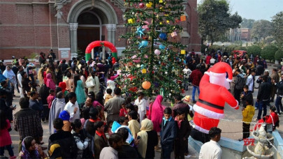christmas celebrated amid strict security christmas celebrated amid strict security