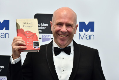 australian author richard flanagan wins man booker prize
