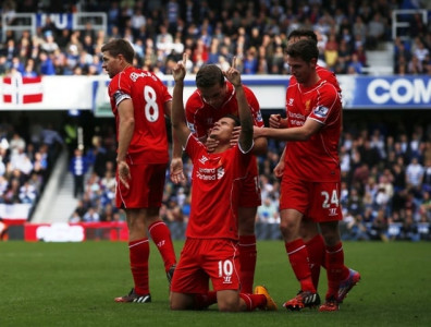 help thy guests qpr gift liverpool 3 2 win in stoppage time drama