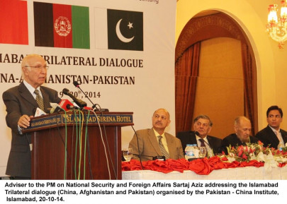 pakistan afghanistan working on roadmap for tension free ties aziz