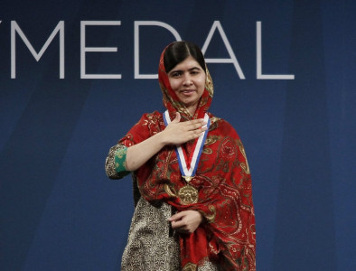 malala receives us liberty medal