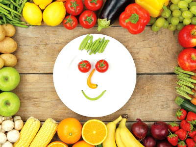 fruits and vegetables boost happiness