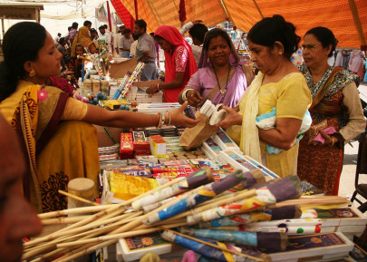 dampened celebrations over 9 000 hindu workers fail to receive salaries in time for diwali