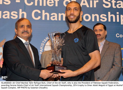 aamir loses home event to egypt s meguid