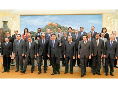 chinese premier touts infrastructure s importance signs asian bank mou chinese premier touts infrastructure s importance signs asian bank mou