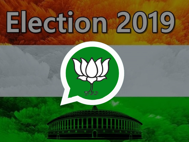 bjp has devised plans to have three separate whatsapp groups for each of india s 927 533 polling booths