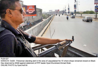 city on lockdown karachi keeps shut to observe black day