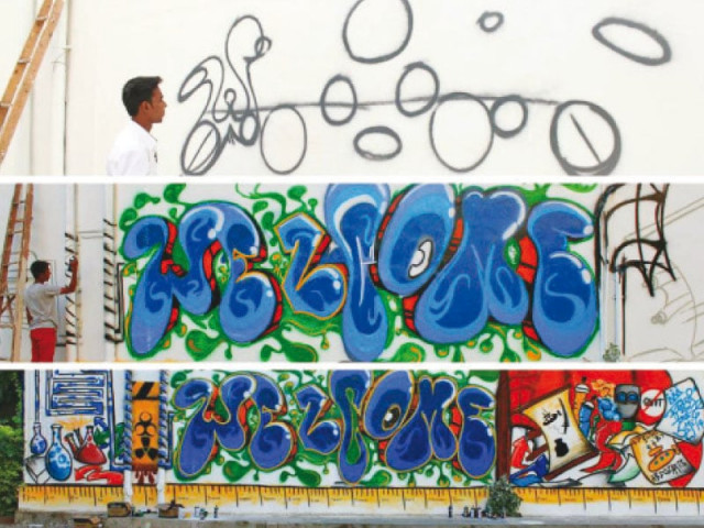a new mantra abdoz arts hopes to bring about a renaissance through wall art a new mantra abdoz arts hopes to bring about a renaissance through wall art