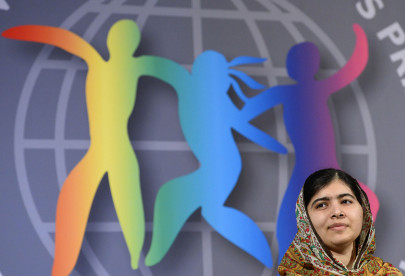 malala donates 50 000 world children s prize money for rebuilding school in gaza