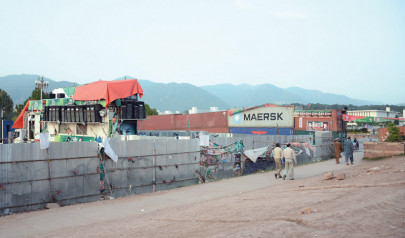 sealed again containers placed to secure pti sit in site sealed again containers placed to secure pti sit in site