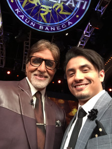 ali zafar bonds with amitabh bachchan on kbc