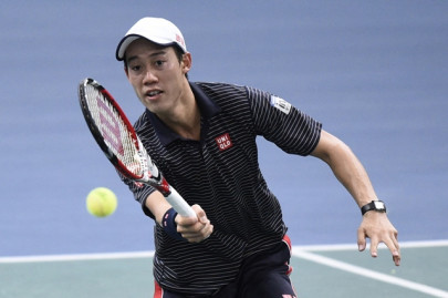 nishikori books london ticket before paris departure