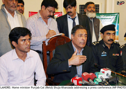 muharram khanzada reviews security arrangements